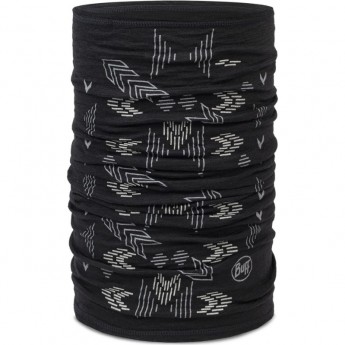Бандана BUFF MERINO LIGHTWEIGHT PRINTS VANYR BLACK Бандана BUFF MERINO LIGHTWEIGHT PRINTS VANYR BLACK