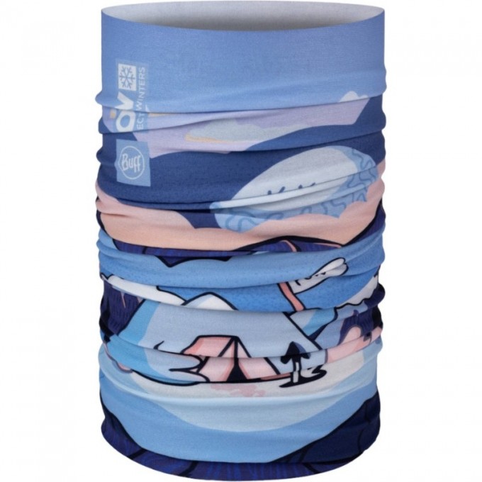 Бандана BUFF ORIGINAL POW RIAM BLUE 136886.707.10.00