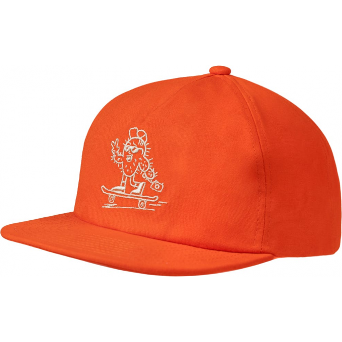 Кепка BUFF SNAPBACK CAP SOLID POPPY 135773.442.10.00