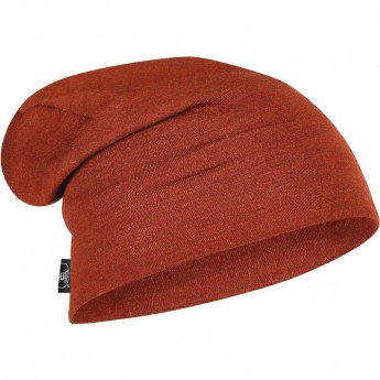 Шапка BUFF MERINO HEAVYWEIGHT HAT SOLID SIENNA Шапка BUFF MERINO HEAVYWEIGHT HAT SOLID SIENNA